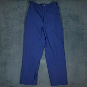Tourney Gore-Tex Pants Mens Large Blue Golf Rain Waterproof Windproof Ankle Zip